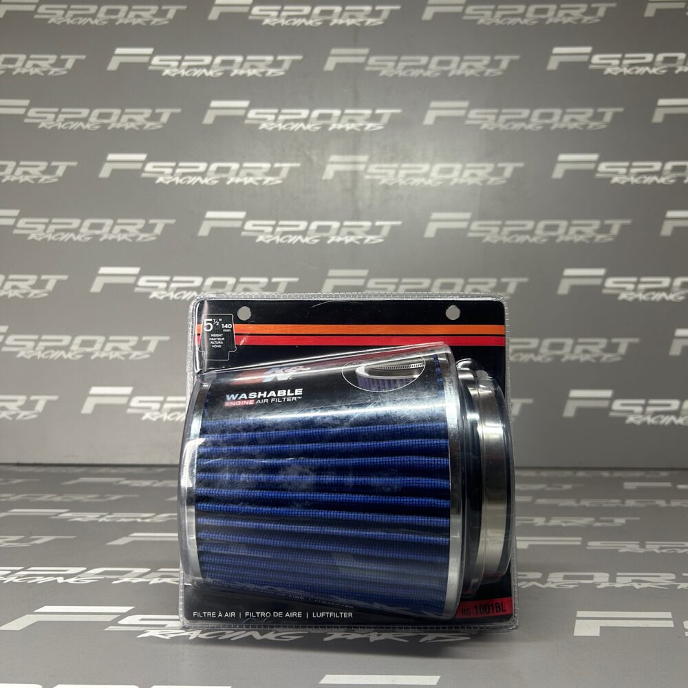 Filtro de Alto Flujo K&N Azul Adaptable 3" / 3.5" / 4"